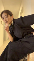 ⁠【ERROR.】Short Sleeve Jacket⁠ / Black