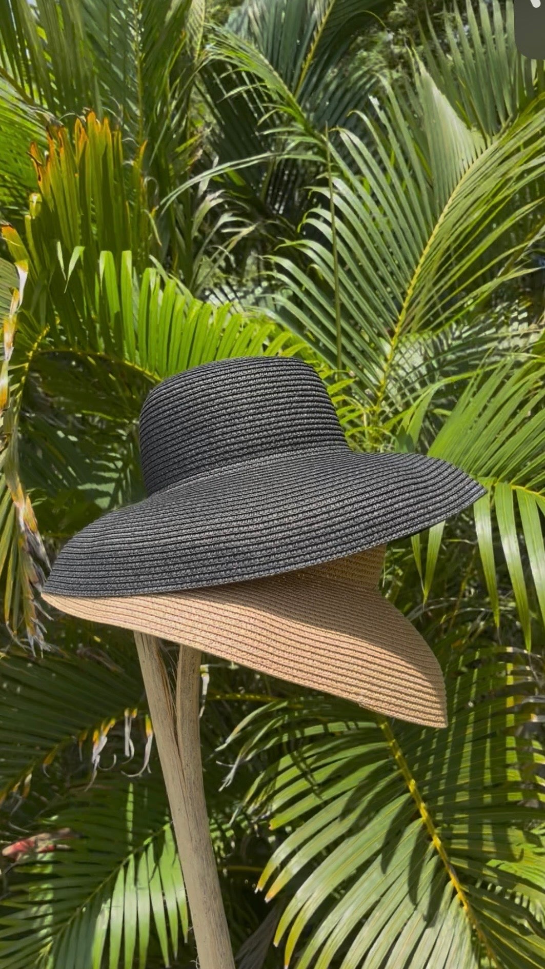 【ERROR.】Mode Wide Brim Hat / Black