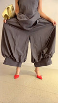 【ERROR.】 Balloon Pants / Charcoal Gray