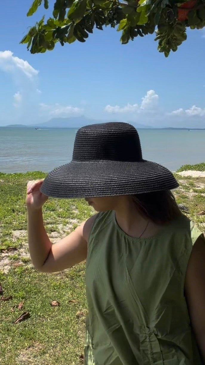 【ERROR.】Mode Wide Brim Hat / Black